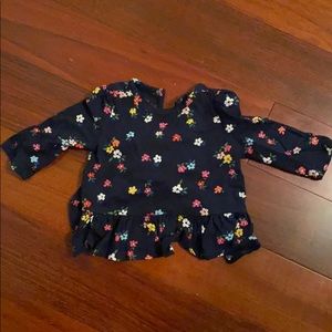 Baby floral shirt
